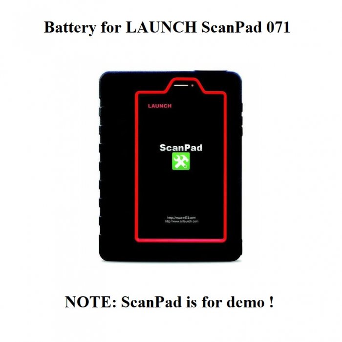 Battery Replacement for LAUNCH ScanPad 071LAUNCHScanPad071LAUNCH